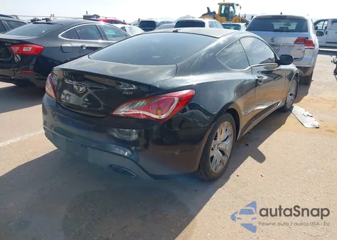 2013 Hyundai Genesis Coupe 2.0T z USA, uszkodzony, nr VIN KMHHT6KD2DU082157